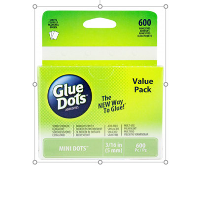 Glue Dots Removable Roll